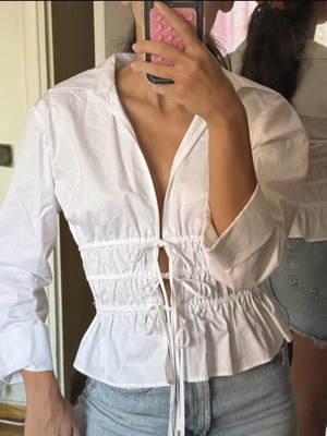Zara shirt new, white, size XS