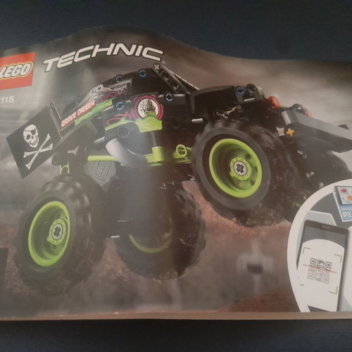 Lego Technic 42118 Monster Jam Grave Digger 2-in-1 set like new