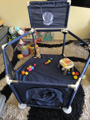 Hexagonal Baby Playpen used, 120x110cm
