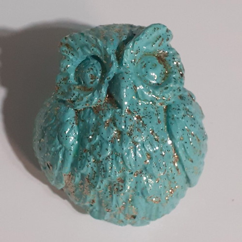 Pack of 3 handmade hanging owl decorations made to order
