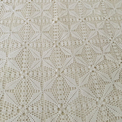 Vintage Handmade Crochet Tablecloth 1.50 x 1.50 m like new