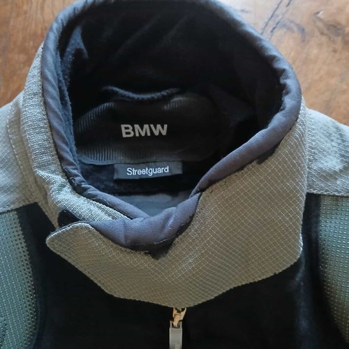 BMW Motorcycle Jacket No 46 Used Black with Gray Details