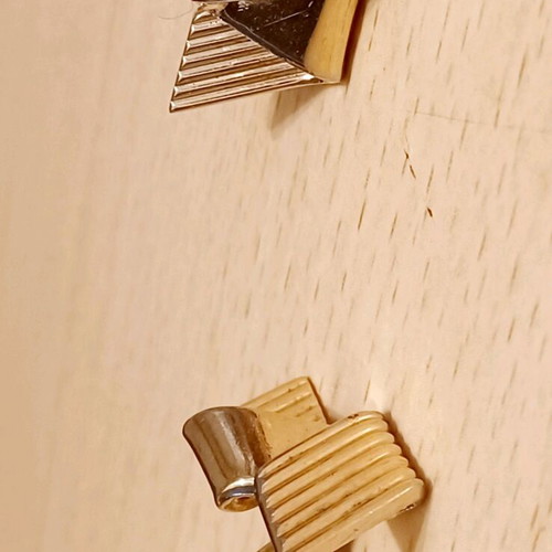 Vintage gold-plated cufflinks like new