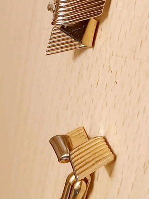 Vintage gold-plated cufflinks like new