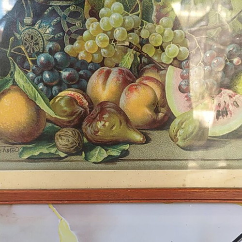 Vintage Still Life Art Print by Giuseppe Falchetti like new