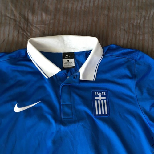 Greece FIFPro Division Europe Nike Dri-FIT football shirt 2014 used