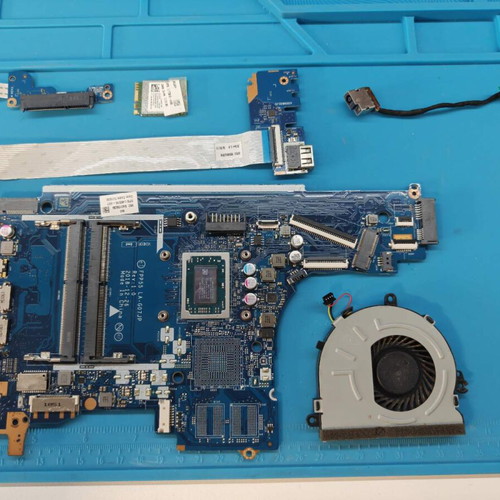 Motherboard with DVD drive used from HP 15-db1 Ryzen 3 3200U