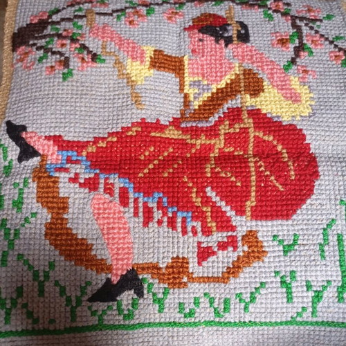 Embroidery for pillow new vintage for pillowcase