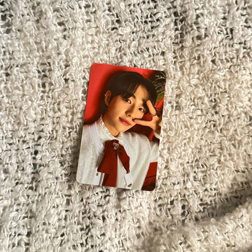 Hyunjin photocard from Stray Kids, like new, Christmas Evel album