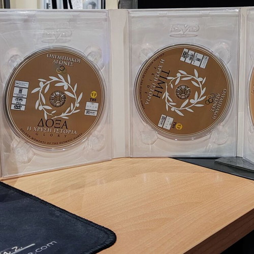 Golden History of the Olympic Games 4 DVD like new