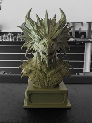 Poison Dragon Bust Made-to-Order