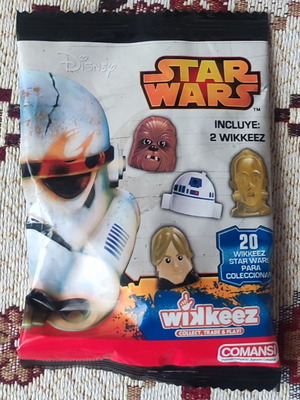 Wikkeez Star Wars figures new, pack of 2
