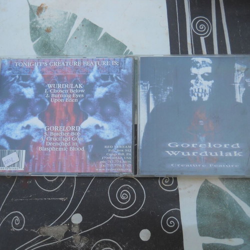 Wurdulak / Gorelord Creature Feature CD, metal