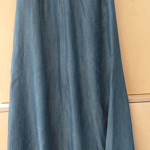 Imperial Maxi Skirt Large like new, lyocell blue