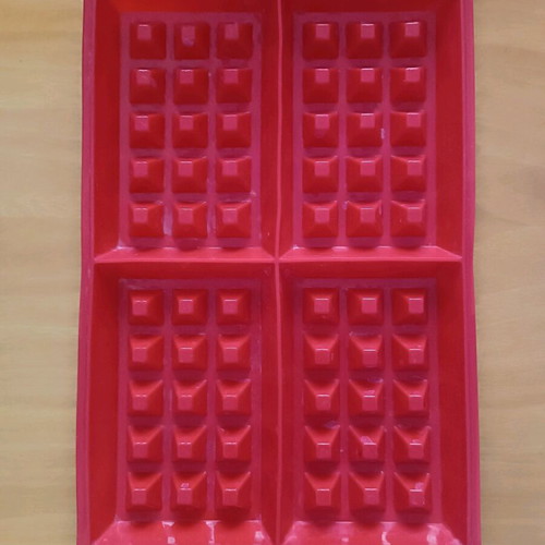 Silicone waffle mold like new
