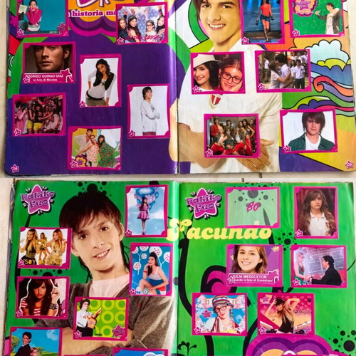 Patito Feo Sticker Album used with 290 of 300 stickers, vintage 2008