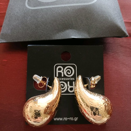 Earrings new gold-colored
