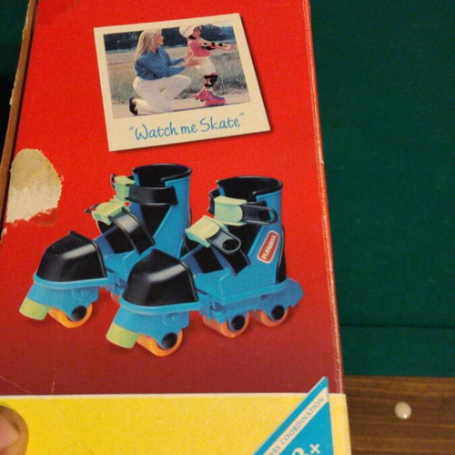 Playskool 1993 vintage adjustable in-line skates for kids new