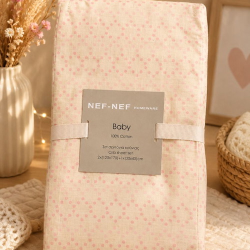Nef Nef baby crib sheet set brand new with tags
