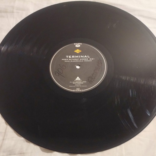 Terminal Poem Without Words vinyl used, electronic
