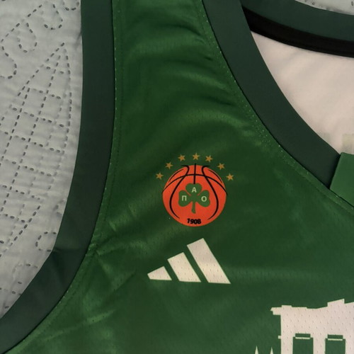 Panathinaikos EuroLeague Acropolis Jersey Kendrick Nunn #25 Large new