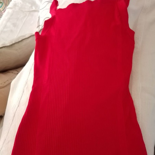 Knit top Zara like new, red, size S