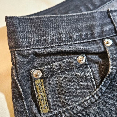 Armani Jeans men's grey cotton jeans, size L