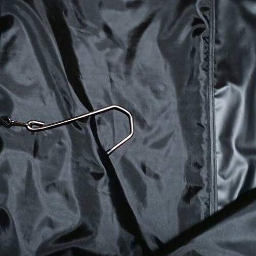 Suit bag like new, black, with zippers and detachable hanger