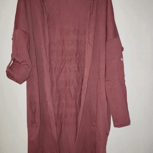 Makó cardigan with hood like new, bordeaux color
