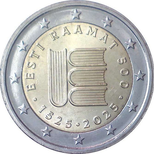SAC Estonia 2 Euro 2025 new commemorative book