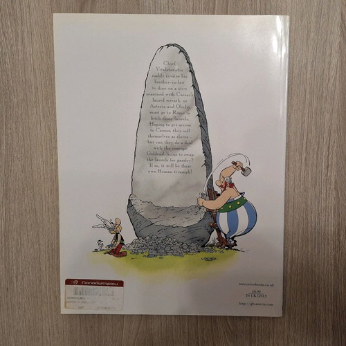 Asterix comic set 3 books like new, English