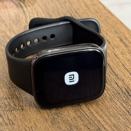 Xiaomi Redmi Watch 3 Active smartwatch like new, black with charging cable