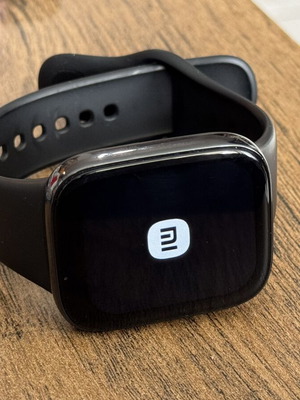 Xiaomi Redmi Watch 3 Active smartwatch like new, black with charging cable