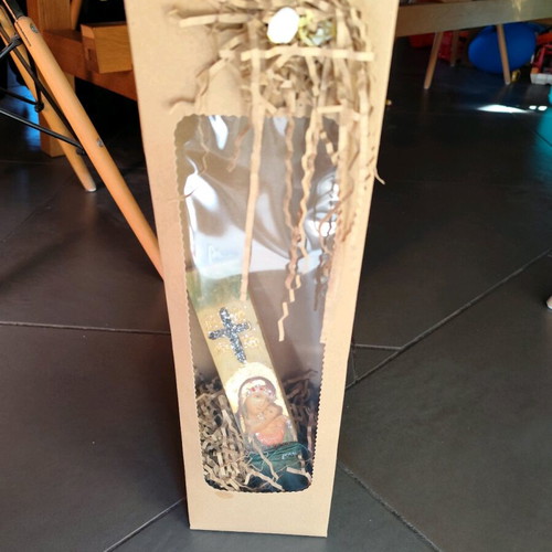 Candle with packaging new
