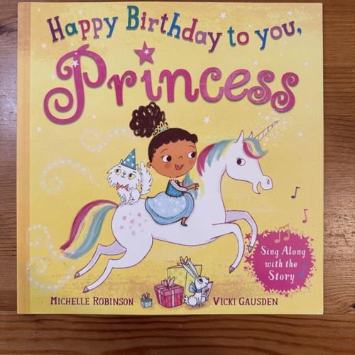 Happy Birthday to You Princess English Children's Book like new