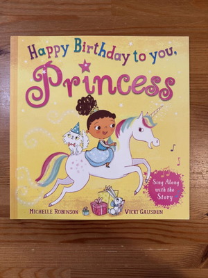 Happy Birthday to You Princess English Children's Book like new