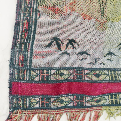 Vintage woven wall tapestry from the 1960s, like new, 1.52×0.85m