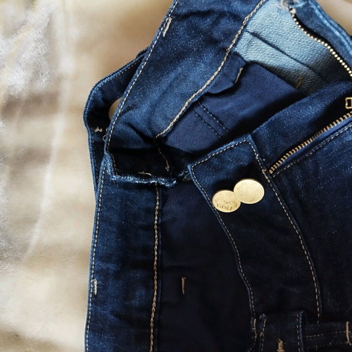 Denim skirt U.S. Polo Assn. like new, short with gold details