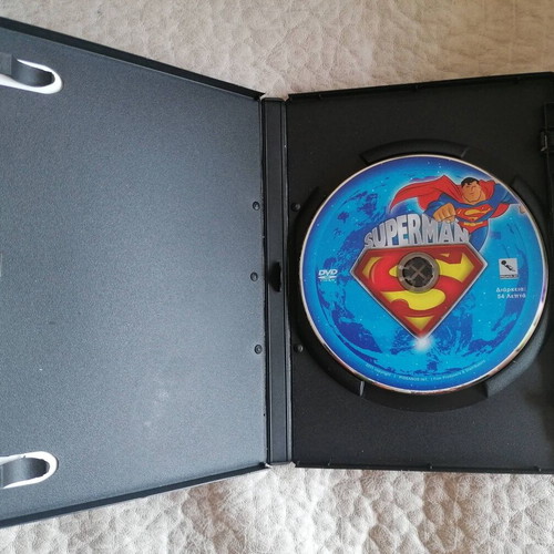 Superman DVD like new, dubbed animated movie