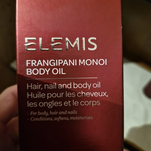 Frangipani body-hair oil Elemis new