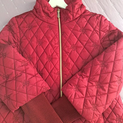 Guess women's jacket in burgundy, like new, size M