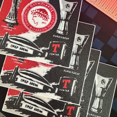 Olympiacos coaster set new, Conference OPAP Arena and Euroleague T-Center