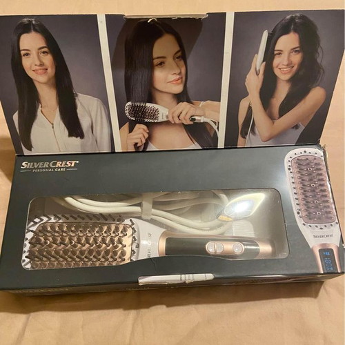 Silvercrest Hair Straightening Brush like new