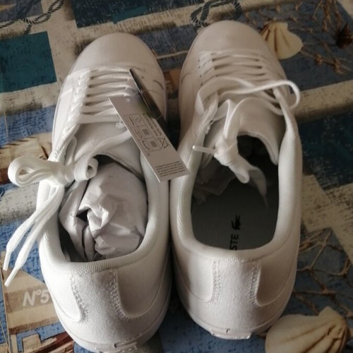 Lacoste Lerond sneakers new, size 44, white