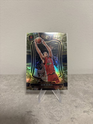 2025-26 Panini Select Euroleague Luis Scola Green Camo card /125