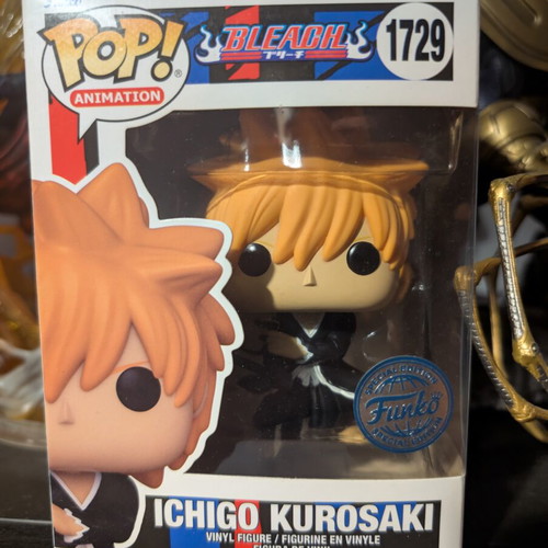 Ichigo Kurosaki 1729 Special Edition Funko Pop vinyl figure like new