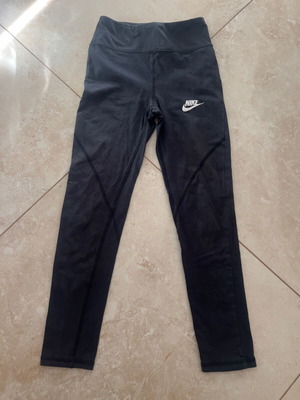Nike leggings kids size M like new, black
