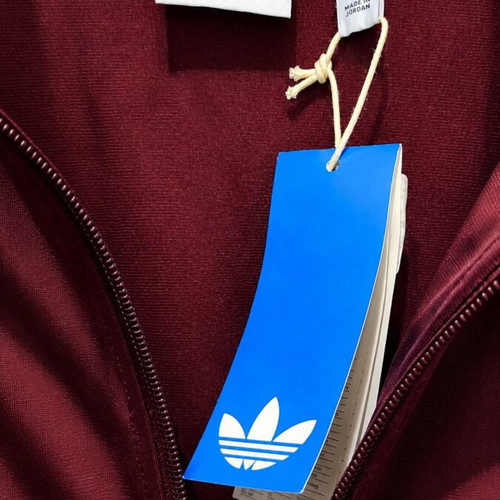 Adidas modern jacket like new, XXL, burgundy red