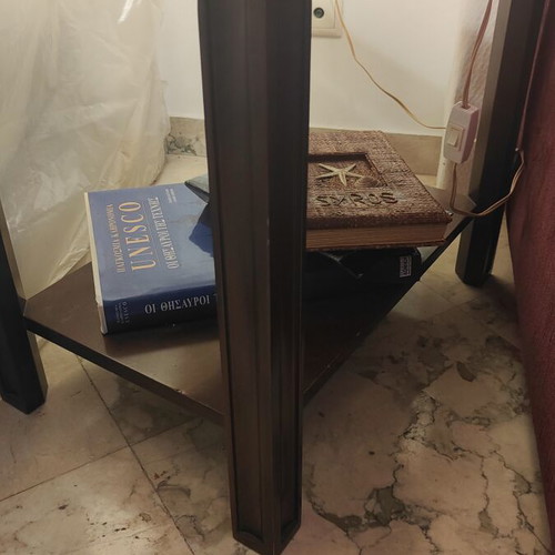 Wooden table for lamp, like new