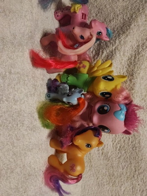 My Little Pony комплект употребявани автентични пони от различни поколения
